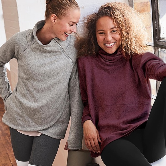 athleta cozy karma sweater